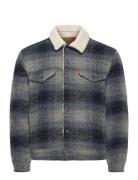 Plaid Type3 Sherpa Truck Westi Villakangastakki Grey LEVI´S Men