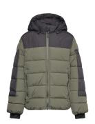 Jacket - Quilt Toppatakki Green Color Kids