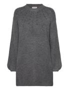 Fqpearl-Dress Lyhyt Mekko Grey FREE/QUENT