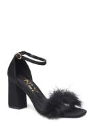 Onlalyx-25 Feather High Heeled Sandal Korolliset Sandaalit Black ONLY