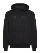 Hco. Guys Sweatshirts Tops Sweat-shirts & Hoodies Hoodies Black Hollis...