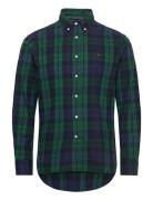 Brushed Blackwatch Chk Rf Shirt Tops Shirts Casual Green Tommy Hilfige...