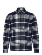 Sdnab Tops Shirts Casual Navy Solid