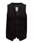 Mens Waistcoat For Suit Puvun Liivi Black Lindbergh