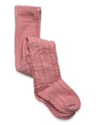 Baby Stocking W.effect On Back Sukkahousut Pink Minymo