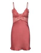 Sd Satin Lace Ali Body Alusmekko Pink Hunkemöller