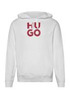 Daltorreson Tops Sweat-shirts & Hoodies Hoodies White HUGO