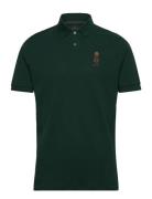 Heritage Harry Polo Tops Polos Short-sleeved Green Hackett London