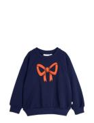 Bow Application Sweatshirt Tops Sweat-shirts & Hoodies Sweat-shirts Na...