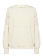 Sc-Banu Tops Sweat-shirts & Hoodies Sweat-shirts Cream Soyaconcept