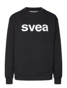 Swcowen Sweatshirt Tops Sweat-shirts & Hoodies Sweat-shirts Black Svea