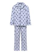 Sl-Sleepwear Pyjamasetti Pyjama Blue Polo Ralph Lauren