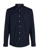 Core Flex Poplin Solid Rf Shirt Tops Shirts Casual Navy Tommy Hilfiger