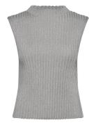 Top Zanna Tops Knitwear Jumpers Grey Lindex