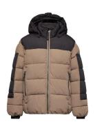 Jacket - Quilt Toppatakki Brown Color Kids