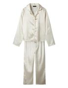 Nlfdreamys Pyjamas Set Pyjamasetti Pyjama White LMTD