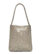 Lustrous Nyra Bag Bags Top Handle Bags Silver Becksöndergaard