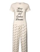 Juicy Wishes Shortsleeve Pyjama Set Almond Blossom Pyjama Cream Juicy ...