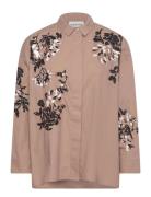 Singus Tops Shirts Long-sleeved Beige Munthe