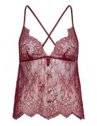 Delphine Lace Cami Body Alusmekko Burgundy Hunkemöller