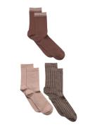 Abby 3-Pack Socks Sukat Multi/patterned Mp Denmark