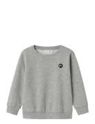 Nmmvimo Ls Sweat Bru Noos Tops Sweat-shirts & Hoodies Sweat-shirts Gre...