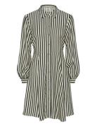 Yaskaya Ls Shirt Dress S. Noos Lyhyt Mekko Beige YAS