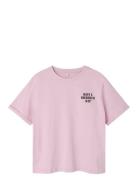 Nkftoota Ss Nreg Top Tops T-shirts Short-sleeved Pink Name It