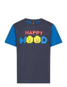 Lwtano 628 - T-Shirt S/S Tops T-shirts Short-sleeved Blue LEGO Kidswea...