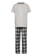 Pyjamas Set Check Trs Pyjamasetti Pyjama Multi/patterned Lindex