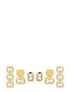 The Bianca Bezel Studs Set- Gold Accessories Jewellery Earrings Studs ...