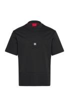 Debostac Tops T-shirts Short-sleeved Black HUGO