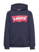 Po-Pull-Over Hoody Tops Sweat-shirts & Hoodies Hoodies Blue Levi's