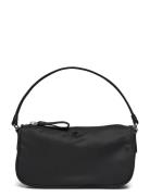 Medium Nylon Top-Handle Pouch Bags Top Handle Bags Black Lauren Ralph ...