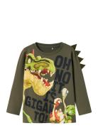 Nmmdovid Giganto Nreg Ls Top Noos Vde Tops T-shirts Long-sleeved T-shi...