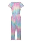 Jumpsuit Rainbow Plisse Jumpsuit Haalari Multi/patterned Lindex