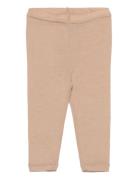 Leggings Wool Bottoms Leggings Beige Huttelihut