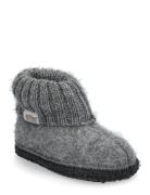 Slippers Wool Aamutossut Sisäkengät Grey Huttelihut