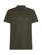 Oxford Two T Reg Polo Tops Polos Short-sleeved Green Tommy Hilfiger