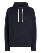 Global Stripe Hoody Tops Sweat-shirts & Hoodies Hoodies Navy Tommy Hil...