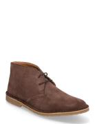 Biaoliver Desert Boot Suede Desert-kengät Nauhakengät Brown Bianco