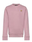 Crew Neck Sweatshirt Tops Sweat-shirts & Hoodies Sweat-shirts Pink Lyl...