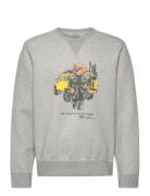 Polo Bear Double-Knit Sweatshirt Tops Sweat-shirts & Hoodies Sweat-shi...