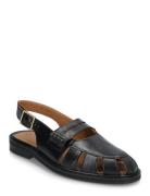 Sandals - Flat - Closed Toe - Op Matalapohjaiset Sandaalit Black ANGUL...