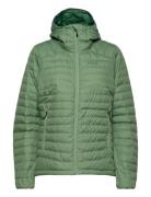 Lava Light Down Jacket W/Hood Women Jade Green Xs Vuorillinen Takki To...