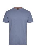 Tegood Tops T-shirts Short-sleeved Blue BOSS