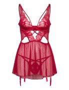 Billie Babydoll Body Alusmekko Red Hunkemöller