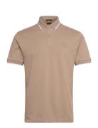 Passertip Tops Polos Short-sleeved Beige BOSS