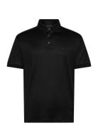 Polo Shirt Tops Polos Short-sleeved Black Emporio Armani