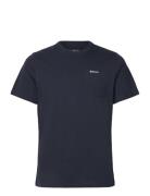 Barbour Langdon Pkt T Designers T-shirts Short-sleeved Navy Barbour